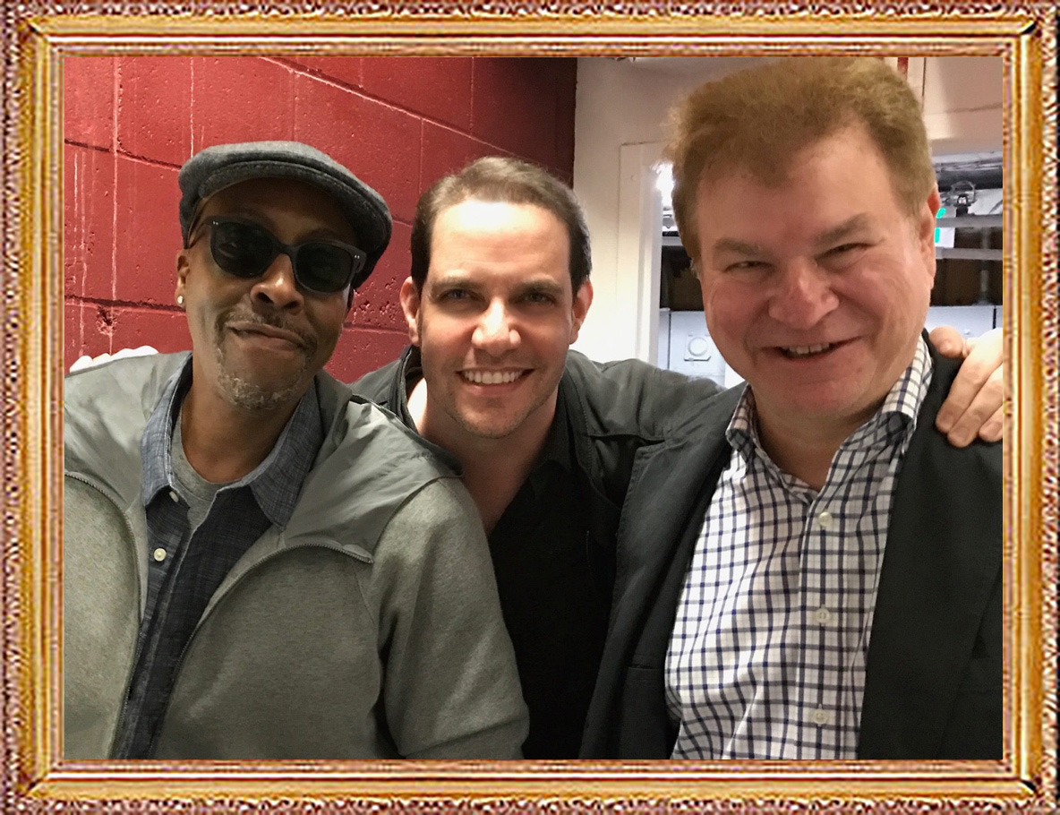 Celebrities-and-Friends-Arsenio-Hall-and-Robert-Wuhl